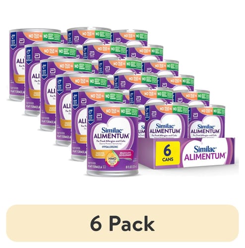 (6 pack) Similac Alimentum With 2'-FL HMO, Ready-to-Feed Baby Formula, 8-fl-oz Can, Pack of 6